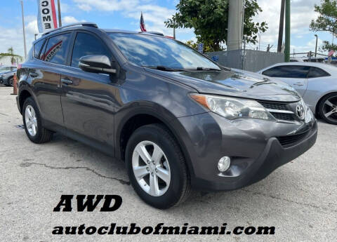 2013 Toyota RAV4 for sale at AUTO CLUB OF MIAMI, INC in Miami FL