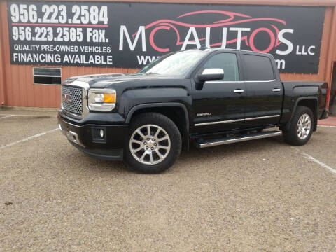 2015 GMC Sierra 1500 for sale at MC Autos LLC in Pharr TX