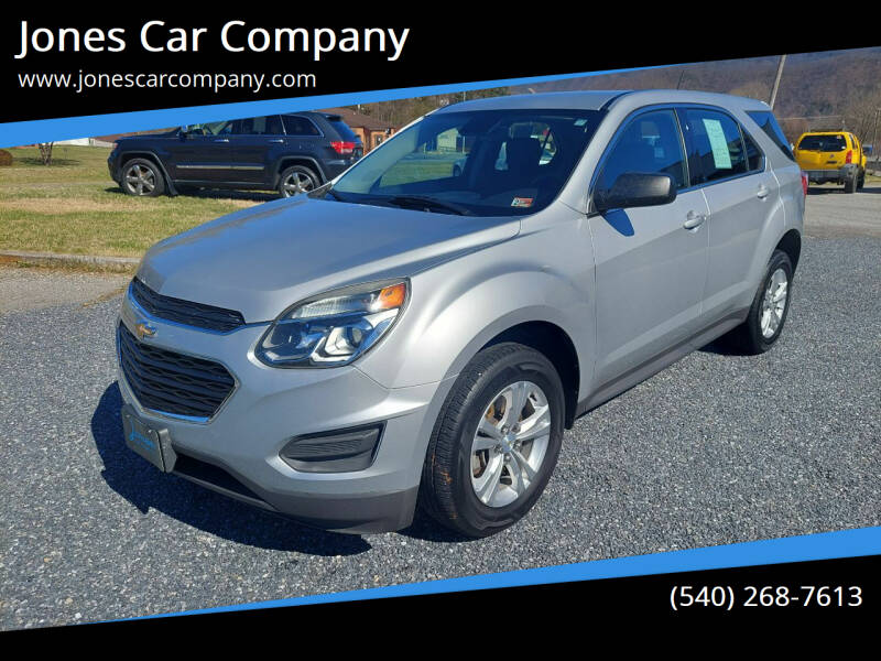 2016 Chevrolet Equinox for sale at Jones Car Company of Shawsville in Shawsville VA