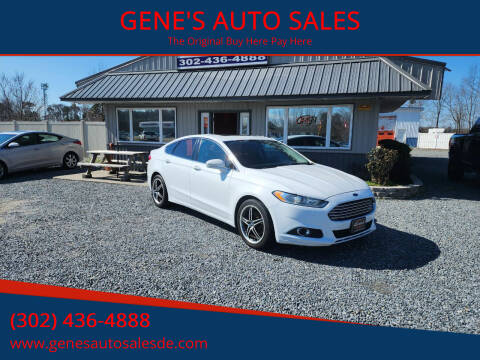 2014 Ford Fusion for sale at GENE'S AUTO SALES in Selbyville DE