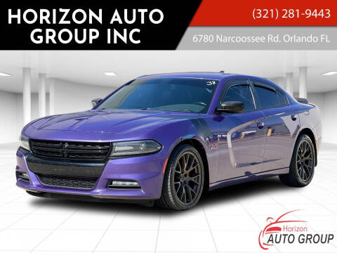 2016 Dodge Charger for sale at HORIZON AUTO GROUP INC in Orlando FL