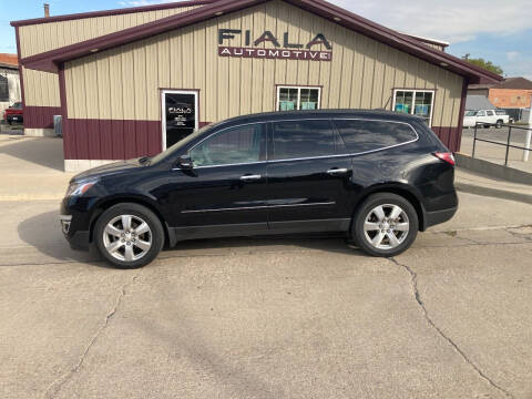 2017 Chevrolet Traverse for sale at Fiala Automotive in Howells NE