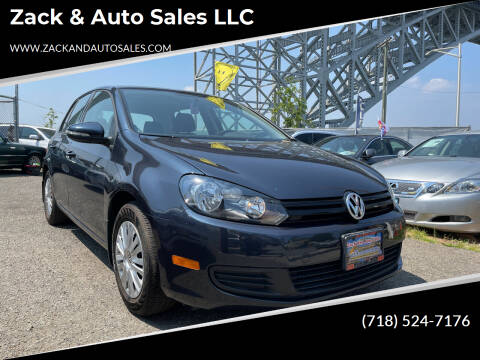 2012 Volkswagen Golf for sale at Zack & Auto Sales LLC in Staten Island NY