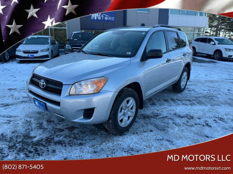 2011 Toyota RAV4 for sale at MD Motors LLC in Williston VT