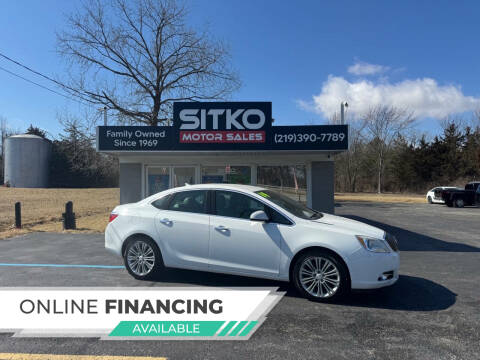 2014 Buick Verano for sale at SITKO MOTOR SALES INC in Cedar Lake IN
