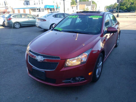 2013 Chevrolet Cruze for sale at TC Auto Repair and Sales Inc in Abington MA