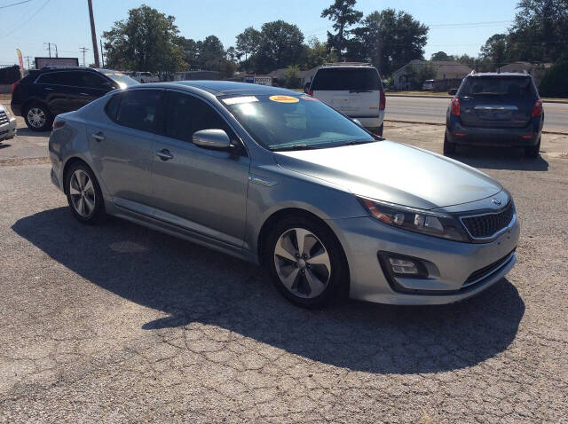 2014 Kia Optima Hybrid for sale at SPRINGTIME MOTORS in Huntsville, TX