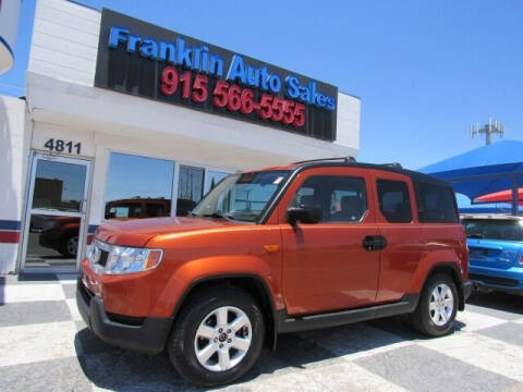 2011 Honda Element for sale at Franklin Auto Sales in El Paso TX