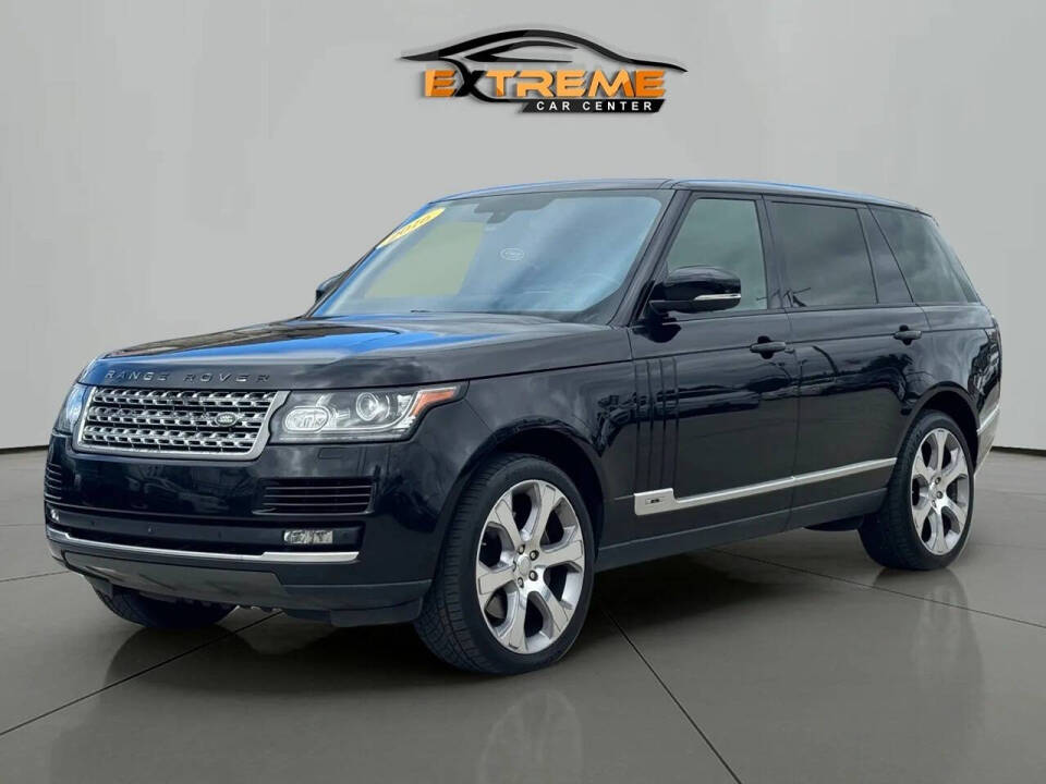 2016 Land Rover Range Rover for sale at Extreme Car Center in Detroit, MI