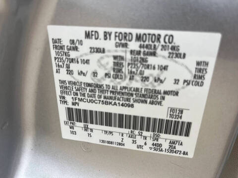 2011 Ford Escape XLS