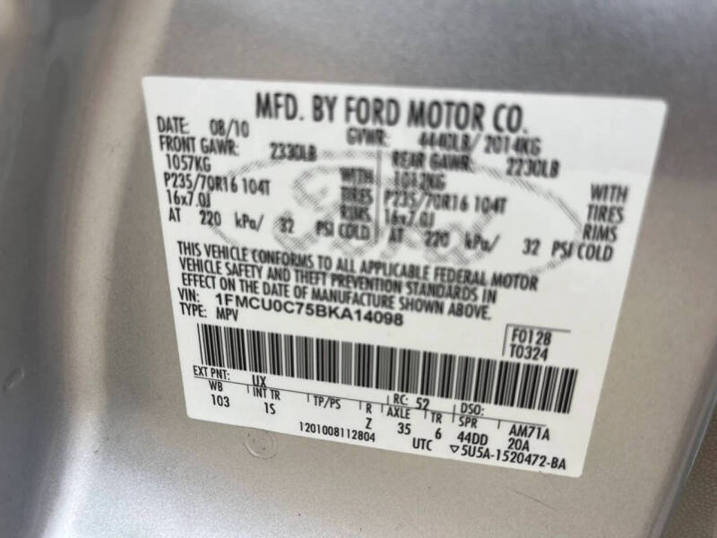 2011 Ford Escape XLS