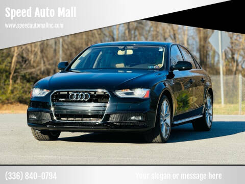 2015 Audi A4 for sale at Speed Auto Mall in Greensboro NC