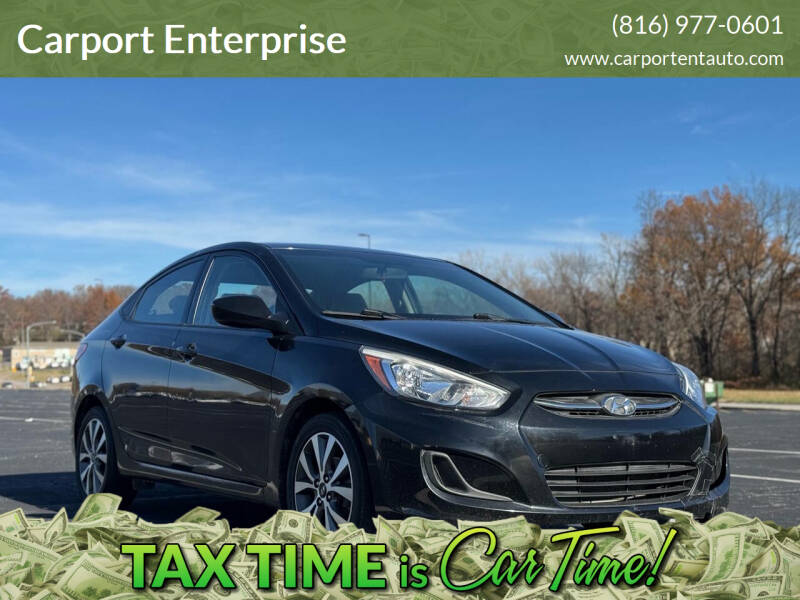 2017 Hyundai Accent for sale at Carport Enterprise - 6420 State Ave in Kansas City KS