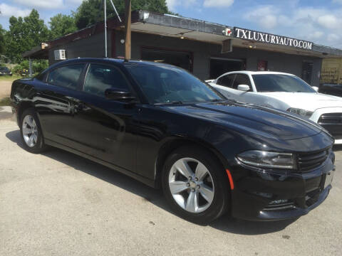 2018 Dodge Charger for sale at Texas Luxury Auto in Houston TX