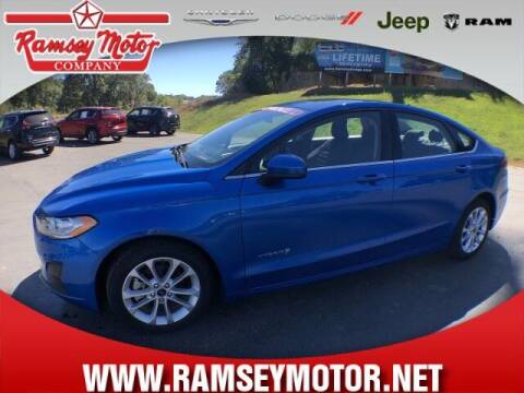 2019 Ford Fusion Hybrid for sale at RAMSEY MOTOR CO in Harrison AR