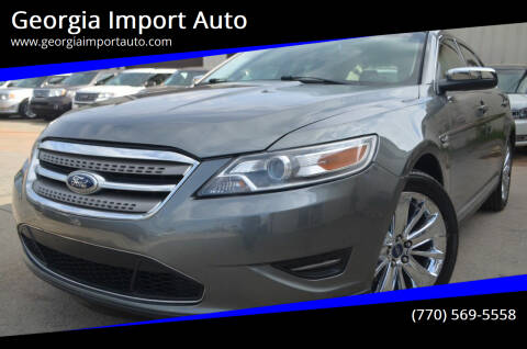 2011 Ford Taurus for sale at Georgia Import Auto in Alpharetta GA