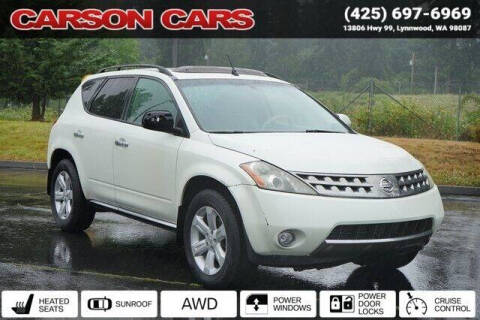 2006 Nissan Murano for sale at Carson Cars in Lynnwood WA