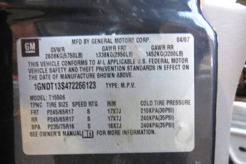 2007 Chevrolet TrailBlazer LS