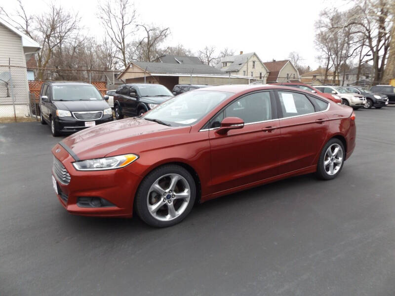 2015 Ford Fusion for sale at Goodman Auto Sales in Lima OH
