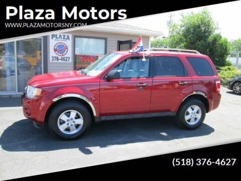 2012 Ford Escape for sale at Plaza Motors in Rensselaer NY