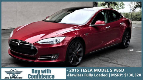 2015 Tesla Model S for sale at ASAL AUTOSPORTS in Corona CA