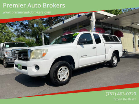 2005 Toyota Tacoma for sale at Premier Auto Brokers in Virginia Beach VA