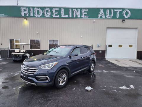 2017 Hyundai Santa Fe Sport for sale at RIDGELINE AUTO in Chubbuck ID