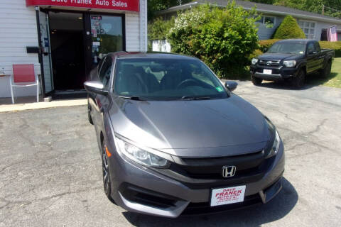 2016 Honda Civic for sale at Dave Franek Automotive in Wantage NJ