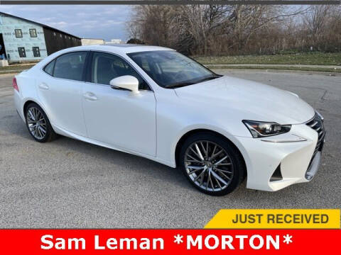 2017 Lexus IS 300 for sale at Sam Leman CDJRF Morton in Morton IL