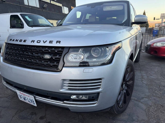 2016 Land Rover Range Rover for sale at Ride and Trust in El Cajon, CA