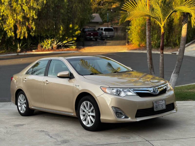 Used 2012 Toyota Camry XLE Hybrid with VIN 4T1BD1FK2CU027365 for sale in San Diego, CA