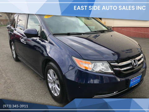 2016 Honda Odyssey for sale at EAST SIDE AUTO SALES INC in Paterson NJ