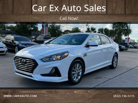 2018 Hyundai Sonata for sale at Car Ex Auto Sales in Houston TX