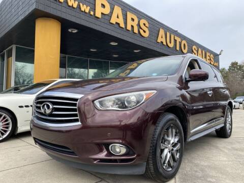 2013 Infiniti JX35 for sale at Pars Auto Sales Inc in Stone Mountain GA