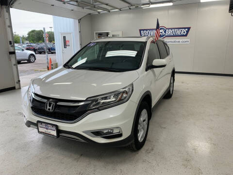 2016 Honda CR-V for sale at Brown Brothers Automotive Sales And Service LLC in Hudson Falls NY