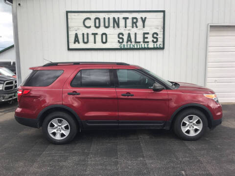 2014 Ford Explorer for sale at COUNTRY AUTO SALES LLC in Greenville OH