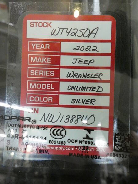 2022 Jeep Wrangler Unlimited