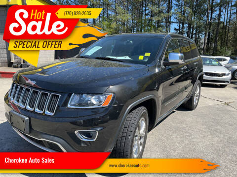 2014 Jeep Grand Cherokee for sale at Cherokee Auto Sales in Acworth GA