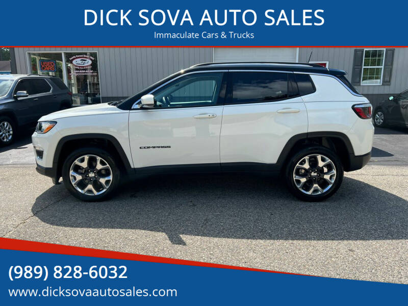 2019 Jeep Compass for sale at DICK SOVA AUTO SALES in Shepherd MI