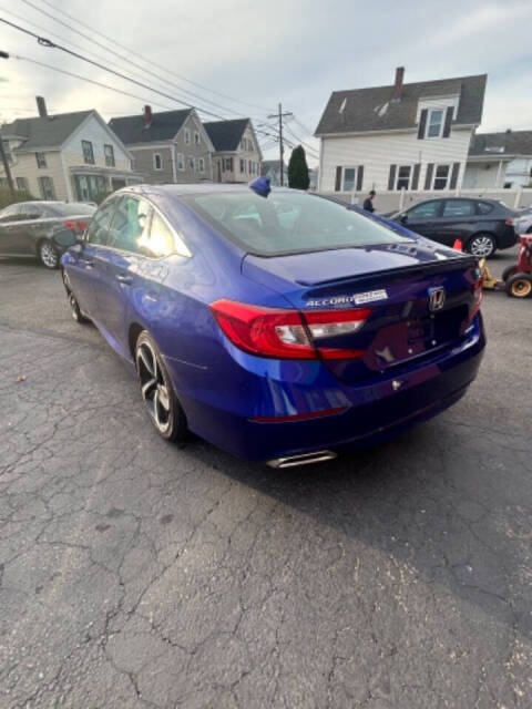 2018 Honda Accord for sale at STATION 7 MOTORS in New Bedford, MA