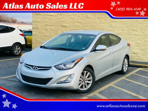 2015 Hyundai Elantra for sale at Atlas Auto Sales LLC in Lincoln NE