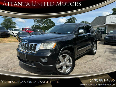 2012 Jeep Grand Cherokee for sale at Atlanta United Motors in Jefferson GA