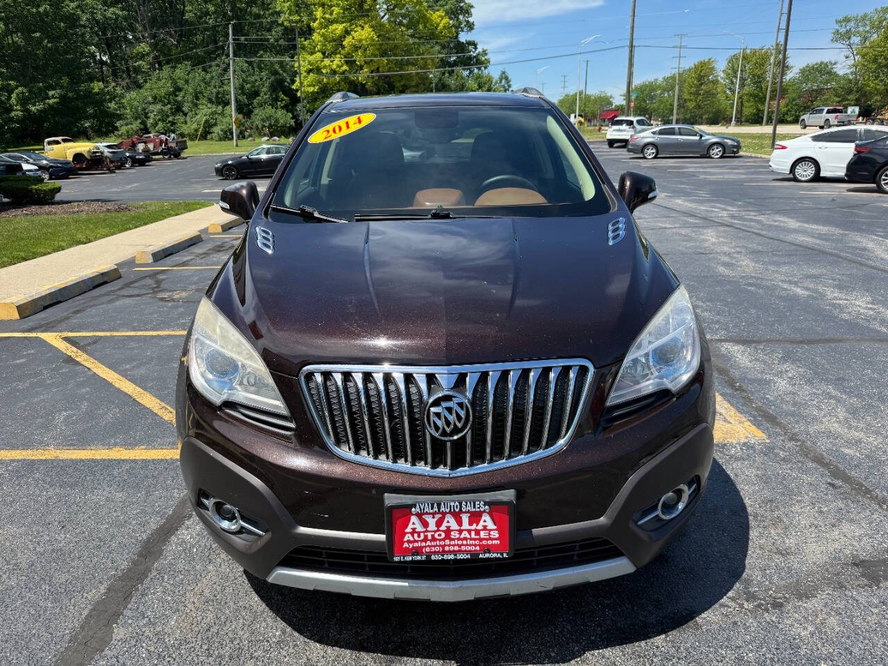 Brown 2014 Buick Encore Leather Leather 4dr Crossover 2
