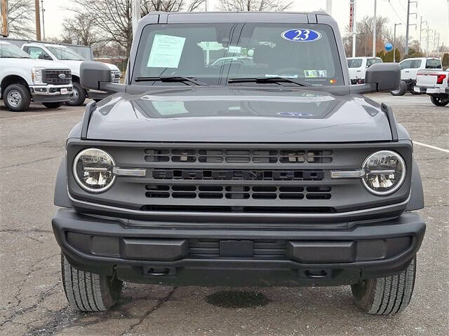 Used 2023 Ford Bronco 2-Door Base with VIN 1FMDE5AH1PLB24447 for sale in Philadelphia, PA