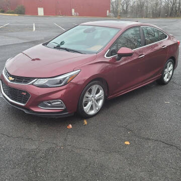 2016 Chevrolet Cruze for sale at A & T Trucks Inc in Philadelphia PA