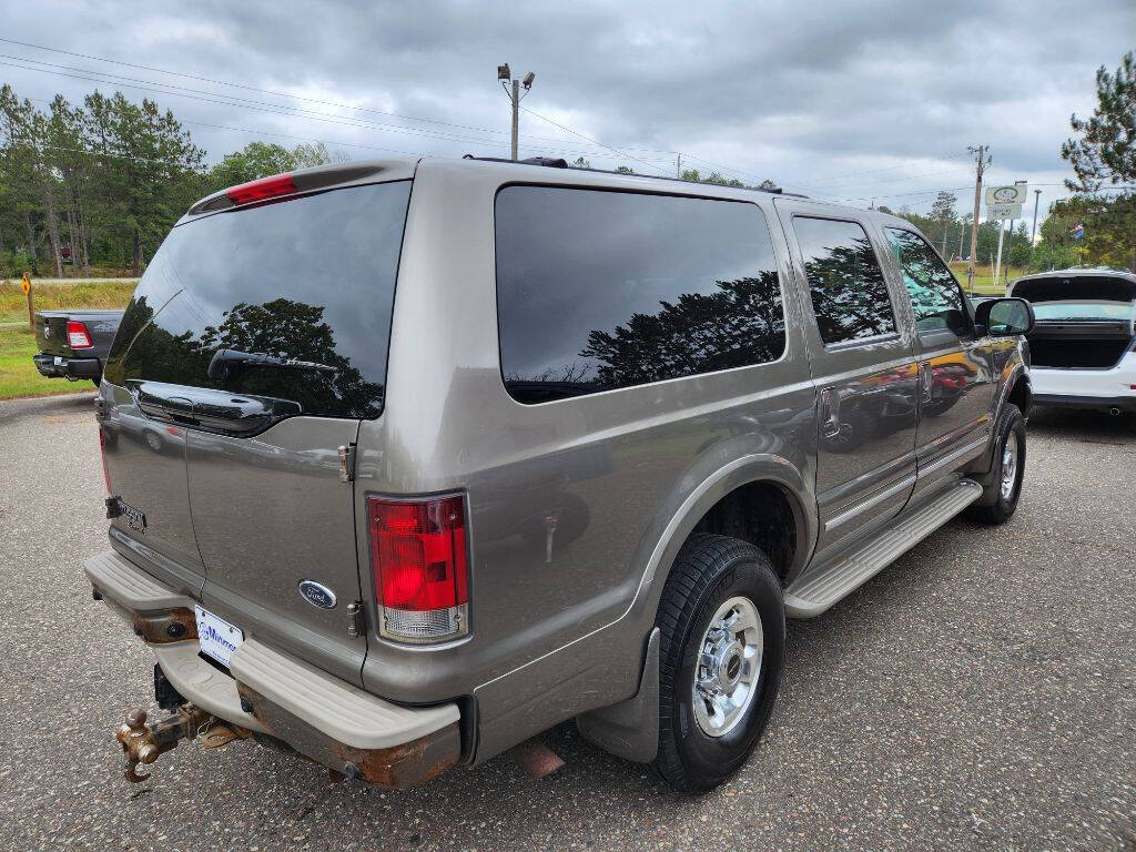 2004 Ford Excursion for sale at Miltimore Motor Company in Pine River, MN