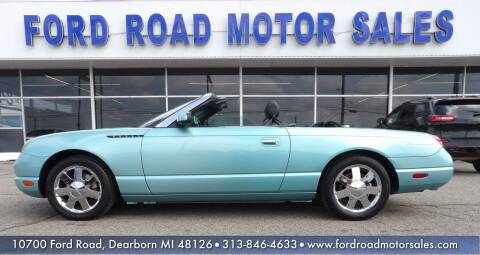2002 Ford Thunderbird for sale at Ford Road Motor Sales in Dearborn MI