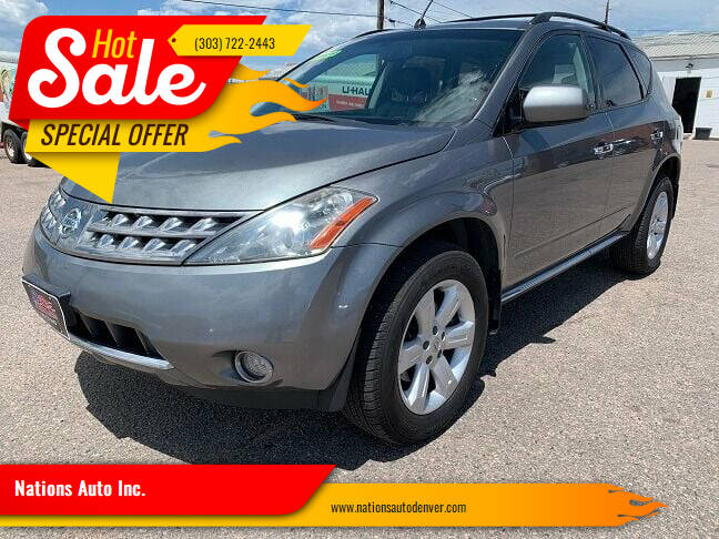 2007 Nissan Murano for sale at Nations Auto Inc. in Denver CO