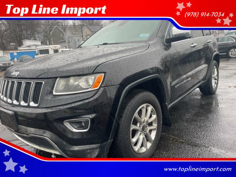 2014 Jeep Grand Cherokee for sale at Top Line Import in Haverhill MA