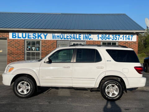 2006 Toyota Sequoia for sale at BlueSky Wholesale Inc in Chesnee SC